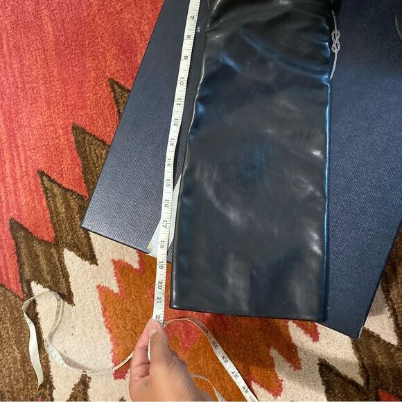 Authentic Prada Leather High Boots Size 39 - Picture 11 of 12